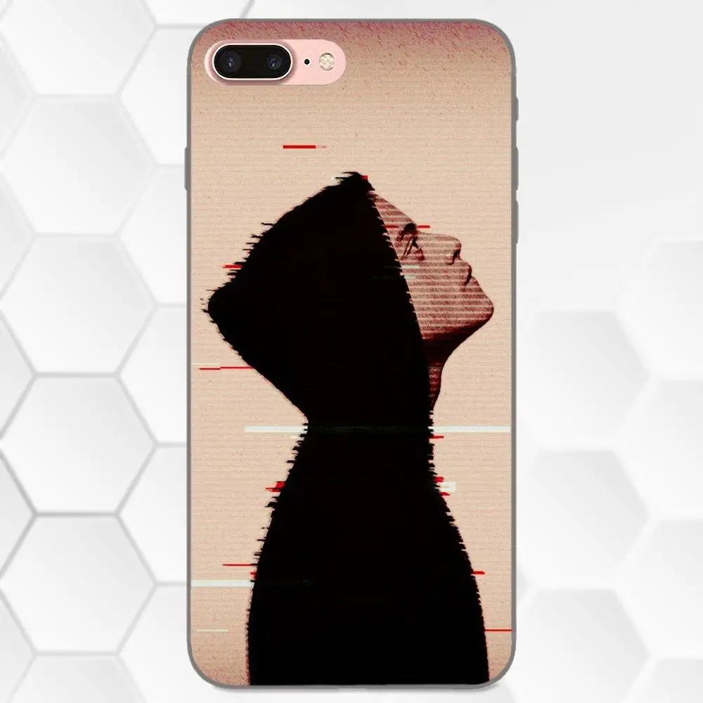 Мягкий силиконовый чехол из ТПУ черного цвета для Apple iPhone 4 4S 5 5S SE 6 6S 7 8 Plus X XS Max XR