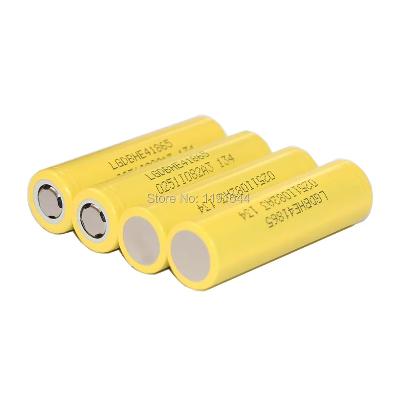Бесплатная доставка! 10 шт./лот оригинальный 3 6 V 18650 ICR18650 HE4 2500mAh импульсный 35A
