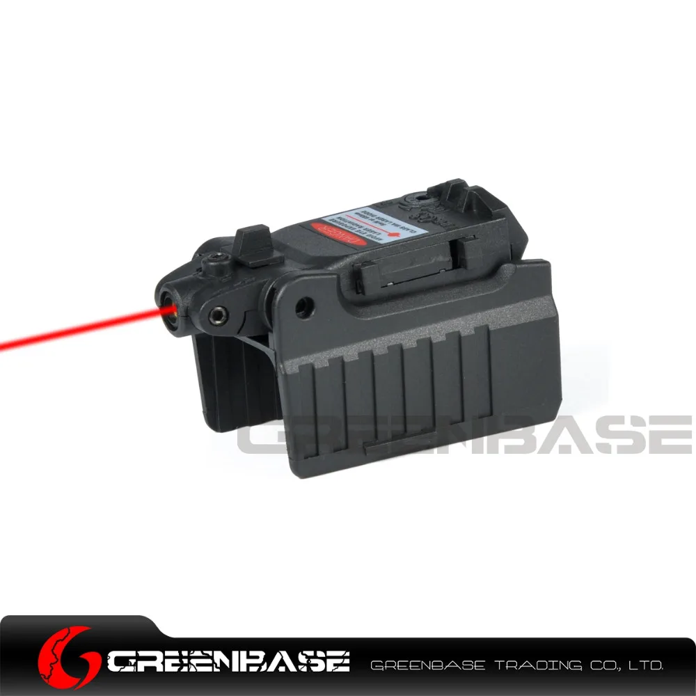 Greenbase тактический Глок лазерный прицел сзади красный лазер с целью Fit Airsoft Glock 17 18C 19 22 23 25 26 27 28 31 32 33 34 35 37 лазер