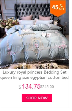 Белый SilverSatin Роскошные комплекты постельного белья queen/King size кружева хлопок жаккард простыни постельное белье пододеяльник parrure de lit