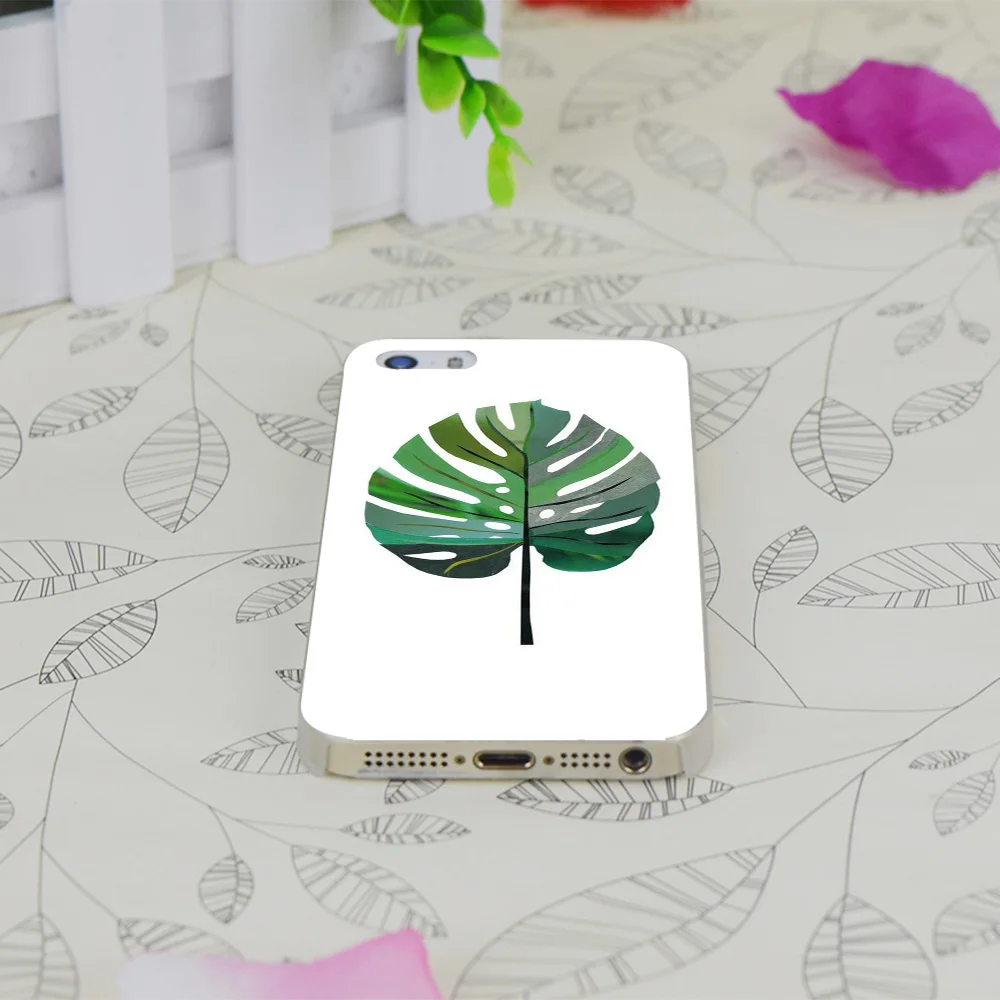 C0541 Monstera Transparent Hard Thin Case Skin Cover For Apple IPhone 4 4S 4G 5 5G 5S SE 5C 6 6S Plus |