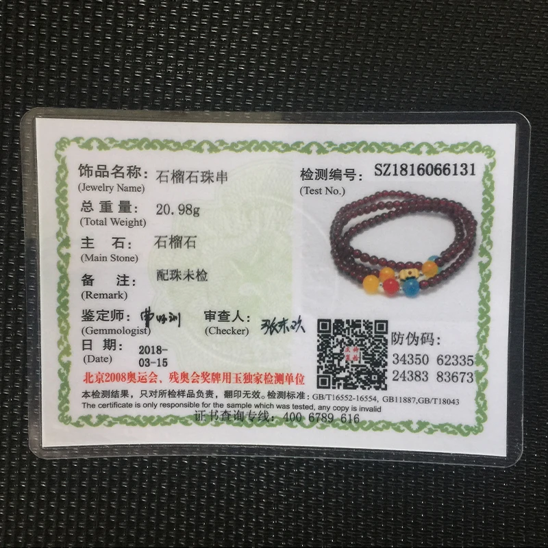 Женский браслет с натуральным гранатом яркие эластичные браслеты|bracelet|strand