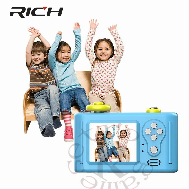Цифровая камера для детей милая мультяшная многофункциональная игрушечная
