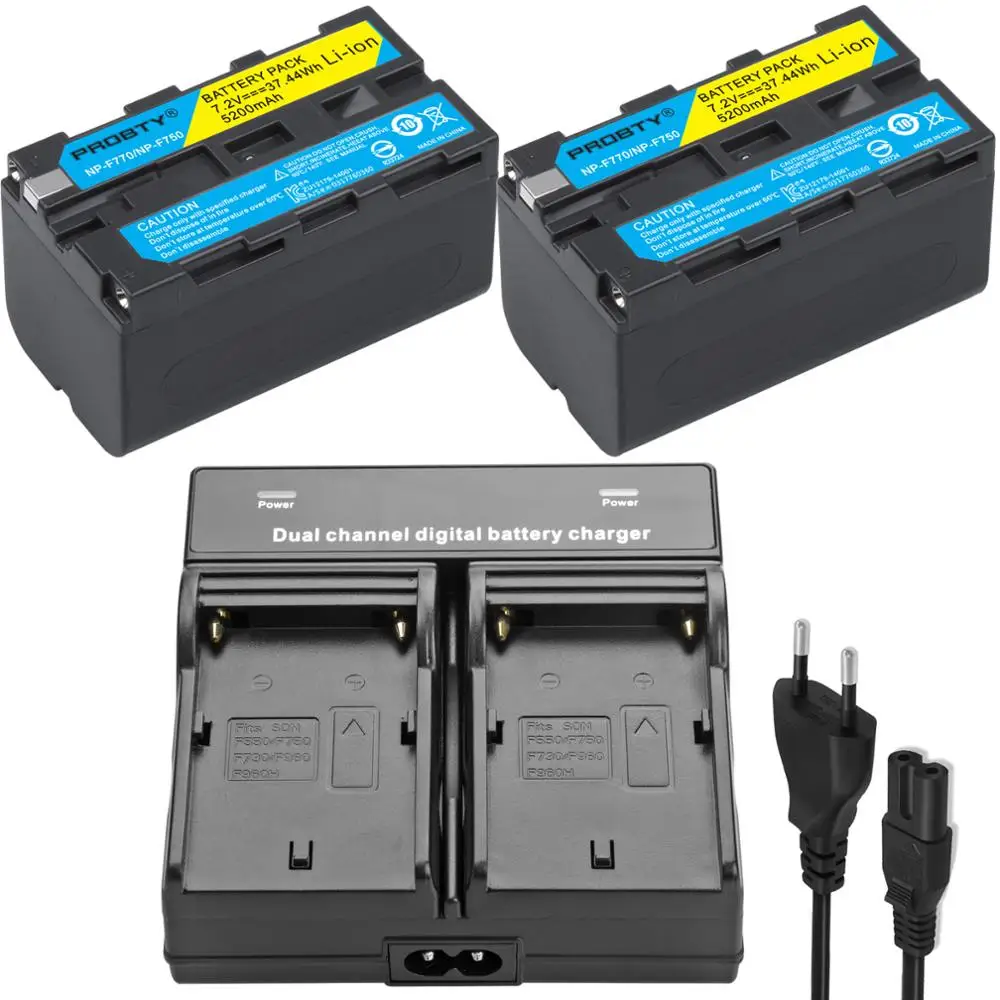 Для sony NP-F770 NP-F750 NP F770 батарея для Sony CCD-RV100 SC5 TR940 TR917 Камера CN-160 CN-216 CN-304 YN 300 VL600