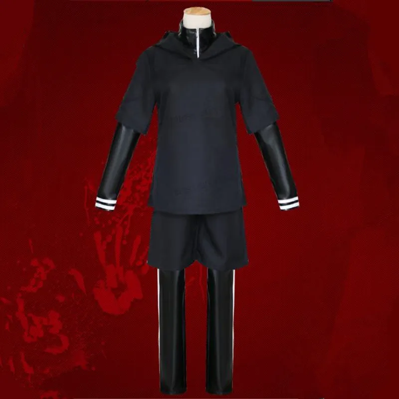 Костюм для косплея на Хэллоуин аниме Tokyo Ghoul Jin Muyan боевой костюм из 4 предметов