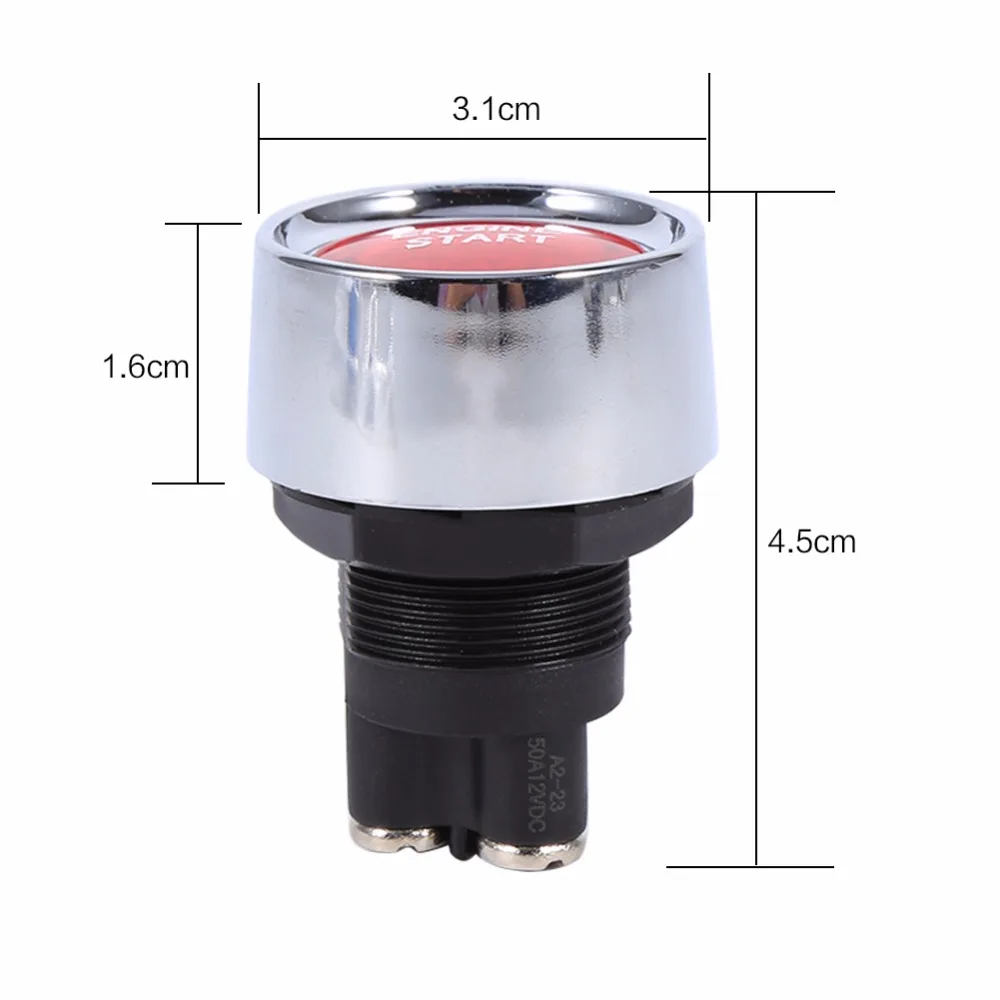 DC 12V 50A кнопка запуска двигателя автомобиля Переключатель зажигания