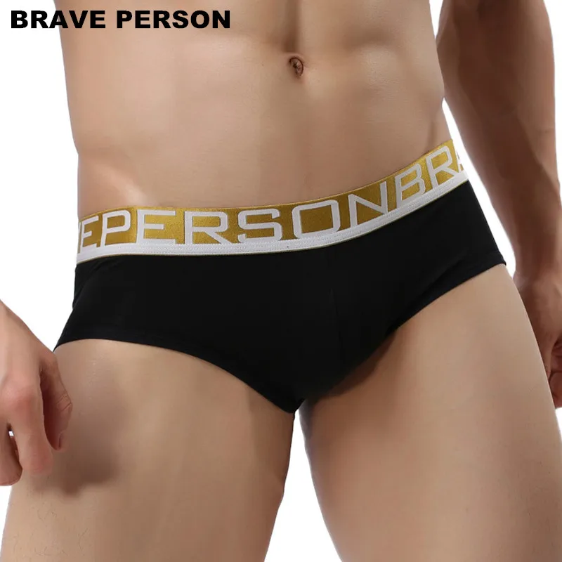 

BRAVE PERSON Brand Men's Underwear Male Boxer Shorts Cotton Fashion Sexy Small Boxers Men Boxer Underpants New Arrivals B1160