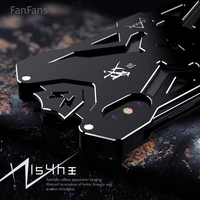 fanfans applicable to boyfriend gift mobile phone xsmax metal anti falling mobile phone shell iphone xr personality anti falling