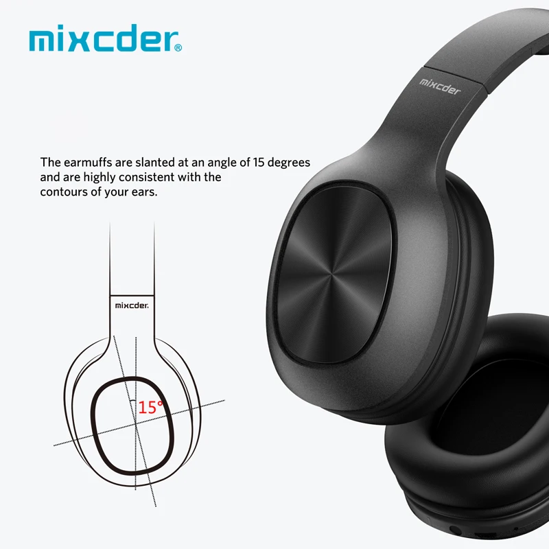 Mixcder hd901 Беспроводной Bluetooth наушники стерео Складная гарнитура Регулируемые с