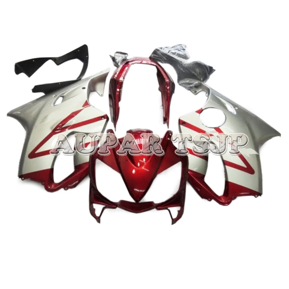 

Best Sportbike Candy Red White Fairings For Honda 2004 2005 2006 2007 CBR600F4i ABS Injection Molding Motorbike Body Frames New