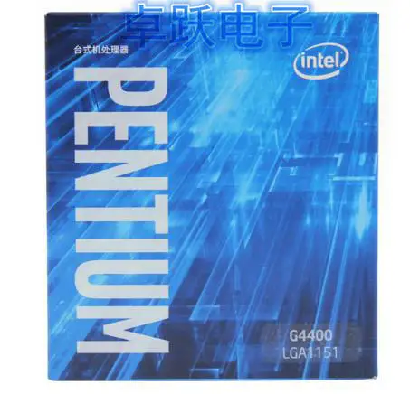 Процессор Intel Pentium G4400 в китайской коробке LGA1151 14 нанометров двухъядерный 100%