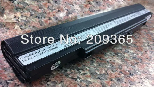 8 ячеек Аккумулятор для ноутбука Asus UL30 UL30A UL50 UL80 UL80A A41-UL50 A41-UL80 A42-UL30 A42-UL50 A42-UL80 |