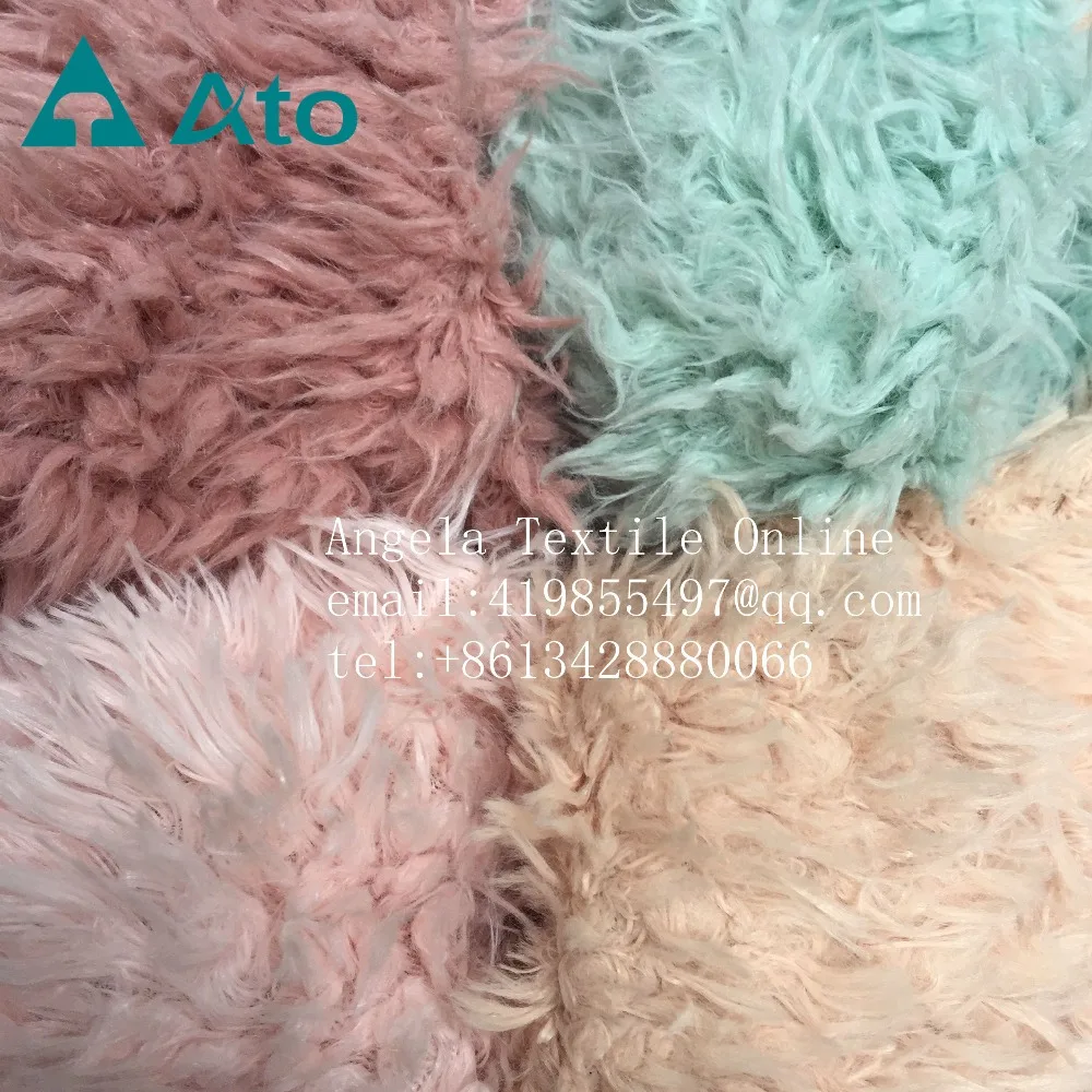 Мягкие Меховые ткани розовый мятный серый синий | Дом и сад