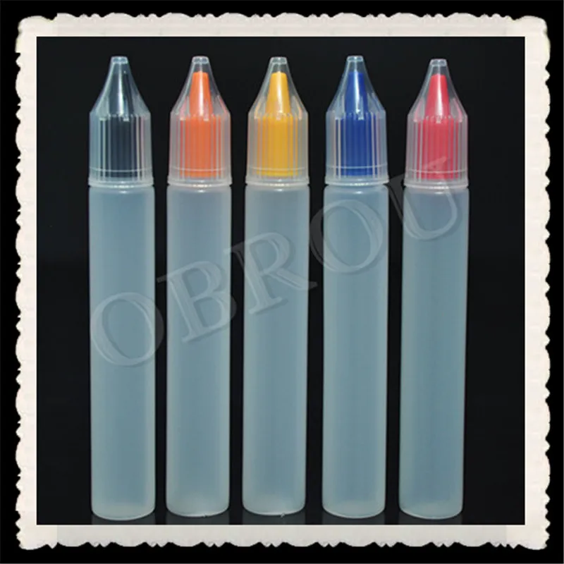 

hot sale 2500pcs 15ml pen shape pe plastic dropper bottle
