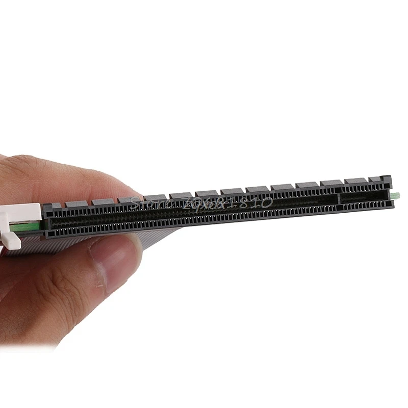 PCI E 16X до Райзер Расширитель адаптер карты PCIe Экспресс гибкий кабель Прямая