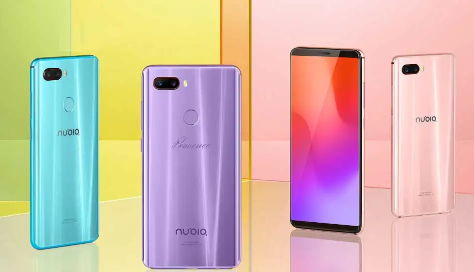 Мобильный телефон Nubia Z18 Mini 6 ГБ 64 Восьмиядерный процессор Snapdragon 660 AIE 5 7 дюймов