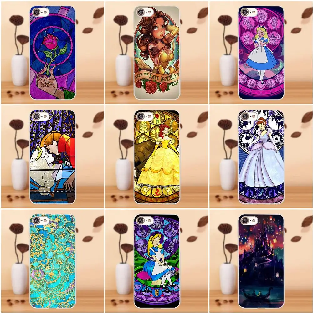 Bixedx Alice пятнистости Стекло Принцесса Роза для huawei G7 G8 Honor 5A 5C 5X6X7 8 v8 Коврики 9 P7 P8 P9 P10