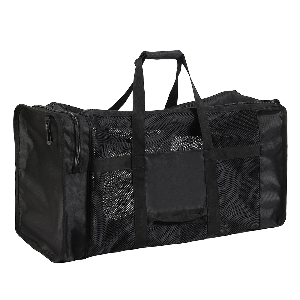 

100L Mesh Duffle Gear Bag for Scuba Diving Snorkeling Swimming Beach Duffle Bag for Snorkeling Equipment 29.5" * 13.8" * 15.7"