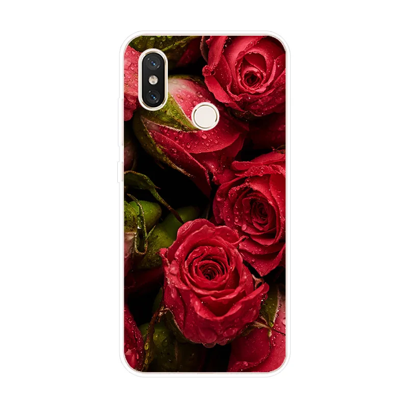 Чехол для телефона Xiaomi Mi 8 9 SE Lite Pro Mix 2 S 3 Pocophone F1 чехол с цветами 5X A1 A2 6 6X Note |