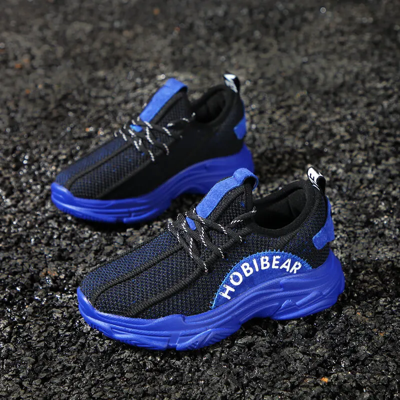 HOBIBEAR New Spring Autumn Kids Running Shoes Non-slip Soft Sport Outdoor Breathable Chilidren Sneakers Size 26-36 | Спорт и