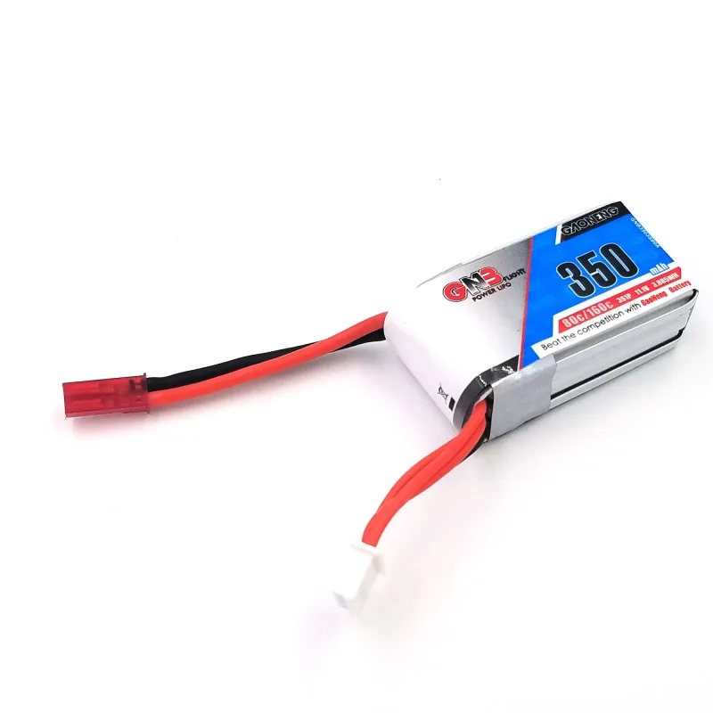 4 шт. Gaoneng GNB 350 мАч 3S 11 1 В 80C Lipo батарея JST XT30 разъем для FPV гоночный Дрон микро