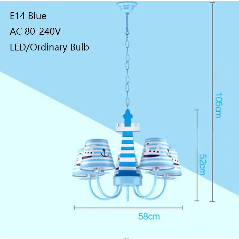 Современные детские люстры с изображением героев мультфильмов E27 LED 220 В