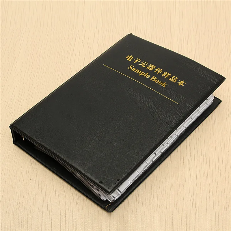 

92Values x50Pcs 4600Pcs 0805 SMD Chip Capacitors Assortment Kit 0.5pF10uF Capacitor Sample Book Easy to carry save space