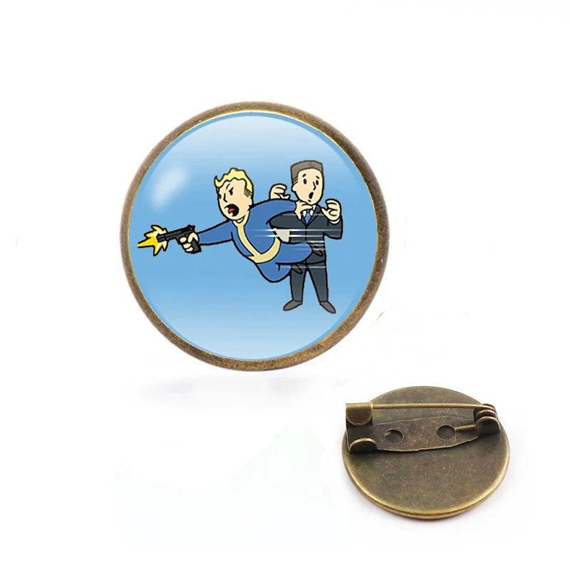 Пип бой простой милый Nuka Cola Fallout Raduation 4 Женская Брошь сплав броши модный стиль значок косплея броши аксессуары