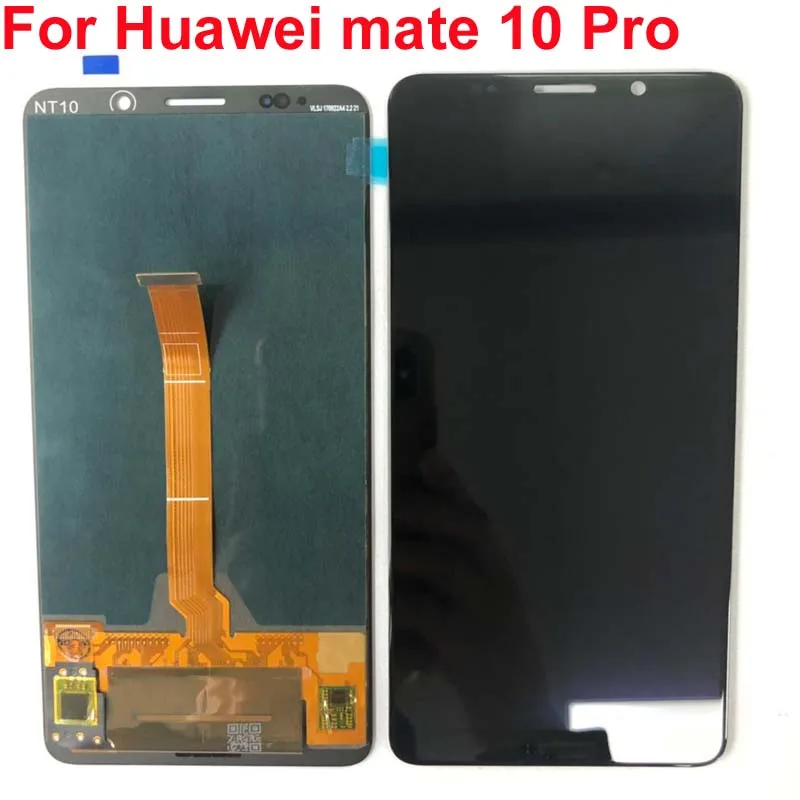 100% испытано AAA OLED экран 6 0 &quotдля Huawei mate 10 pro mate10 ЖК-дисплей сенсорный дигитайзер в