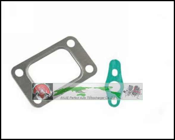 Бесплатная доставка турбокомпрессор с водяным охлаждением T76 T4 турбина: A/R 0 81