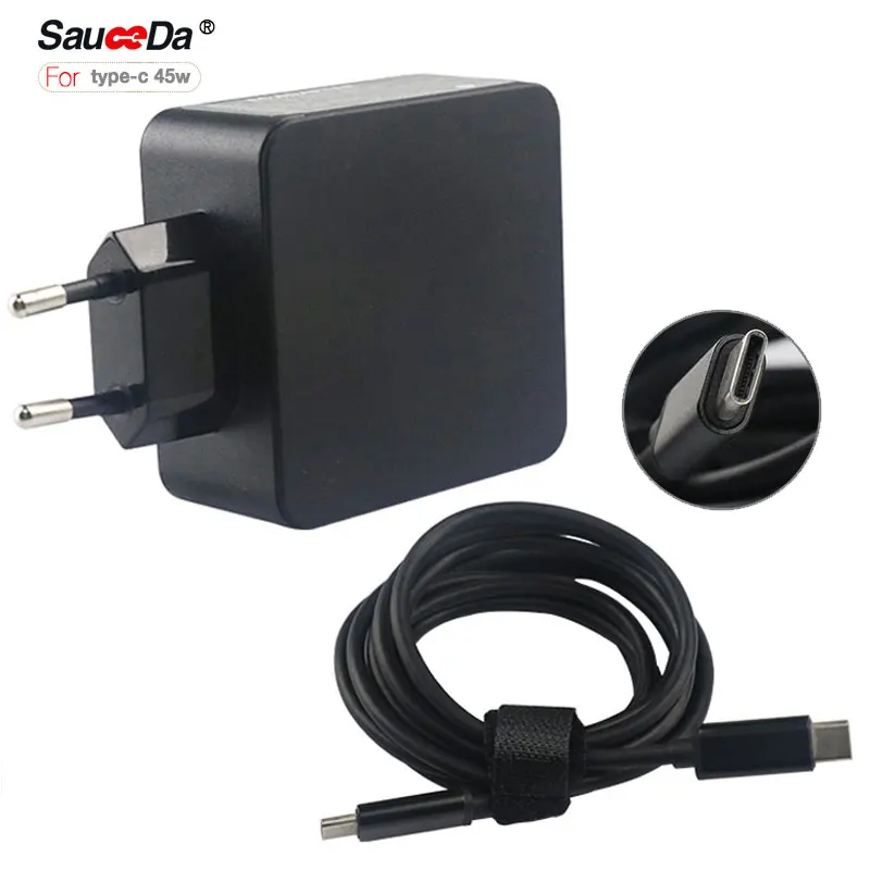 3 1 type c 65 Вт ЕС plug стены адаптер ноутбук зарядное устройство для xiaomi air Macbook 12 13 dell