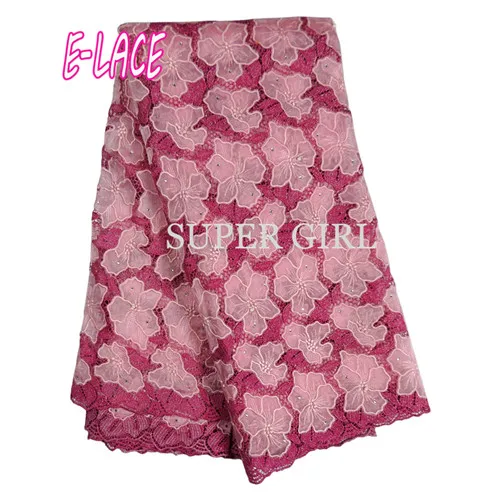 African Cotton Voile Lace Fabric High Quality Nigerian Swiss Material Dry For woman 1706b0606d35 | Дом и сад