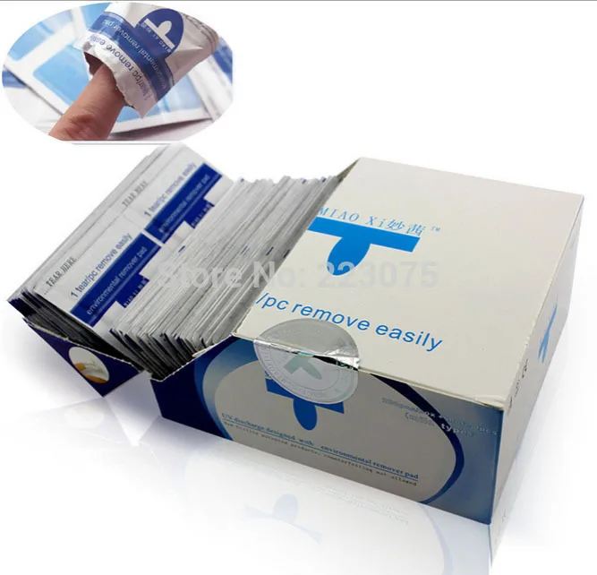 

Nail Art Remover Pads Wipes for UV Gel Nail Polish Application Tools 200 PCS /Pack