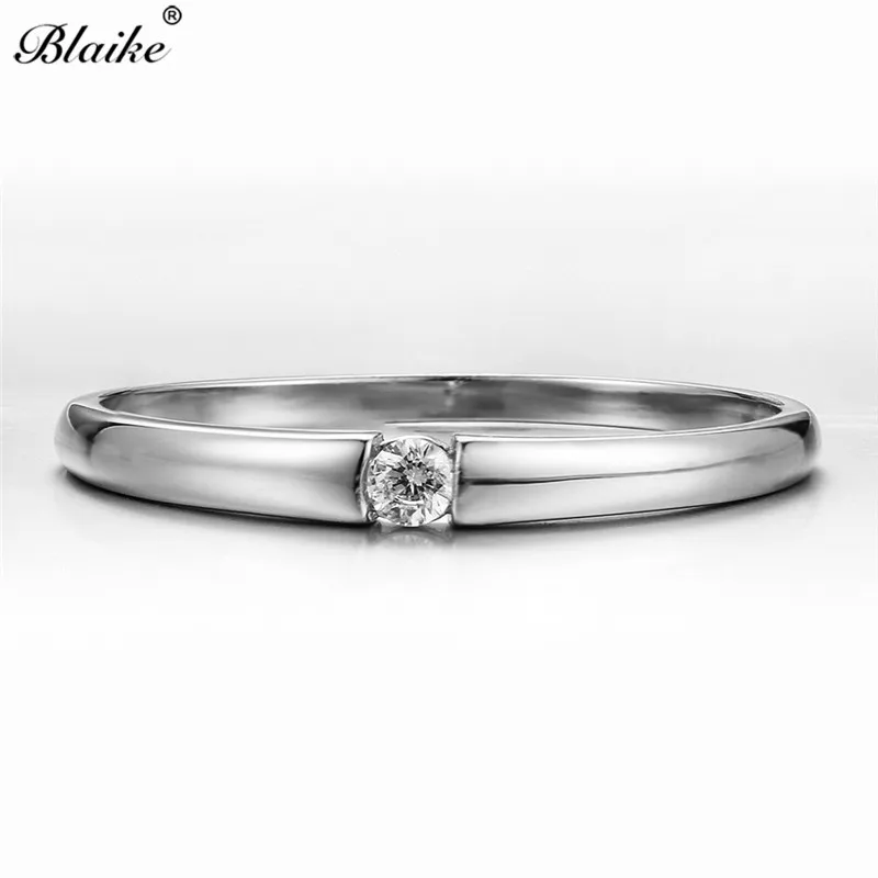 Кольца Blaike из стерлингового серебра 925 пробы для женщин минималистичные