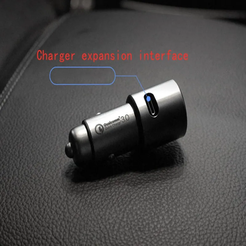 Оригинальное автомобильное зарядное устройство Xiaomi Quick Charge 3,0 Xiomi 5 V/3A Dual USB 9 V/2A 12 V/1.5A для Android iOS для iPhone 7 samsung Xiaomi