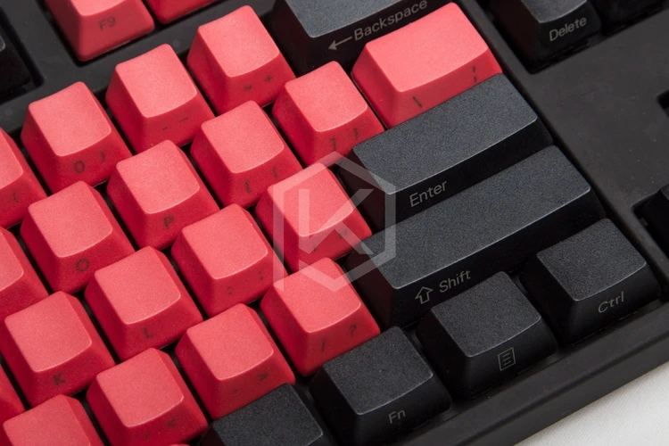 Pbt Передняя печатная PBT Keycaps oem профиль лазерная гравировка Передняя печатная Легенда Топ Печатный белый серый черный красный синий красный розовый