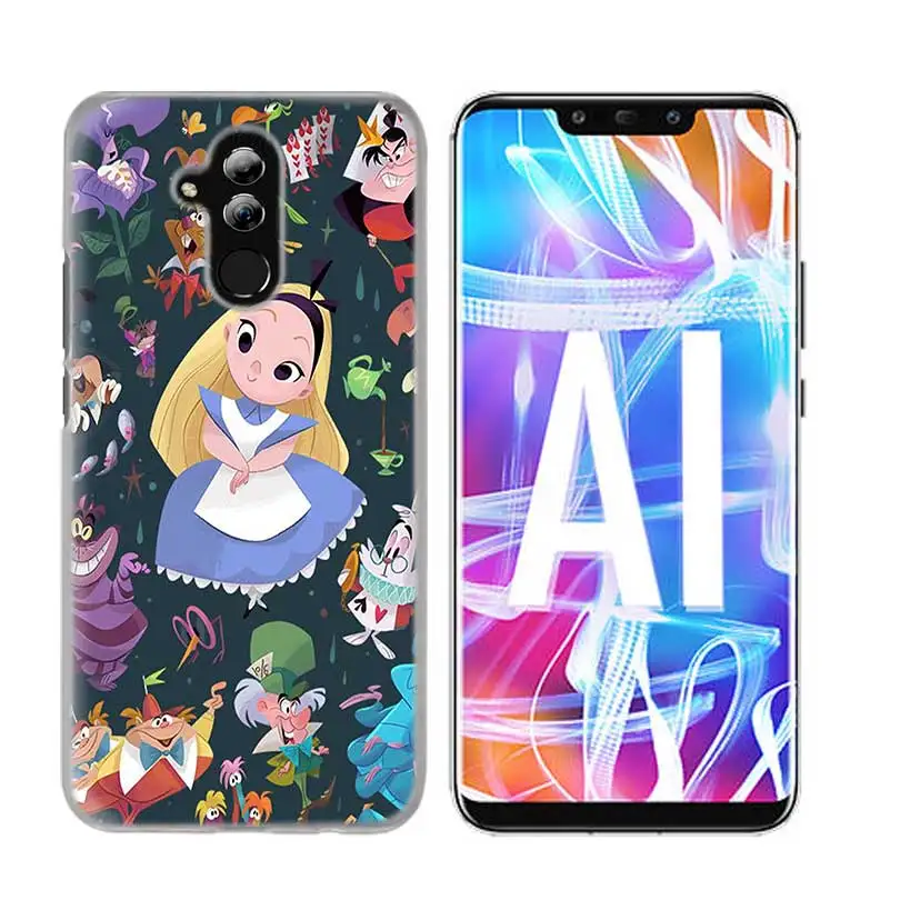 05 Чехол-накладка для huawei Honor P20 mate 20 10 P10 P9 P8 8X9 Lite P Smart+ Plus Nova 3i прозрачная Алиса в стране чудес - Цвет: 05