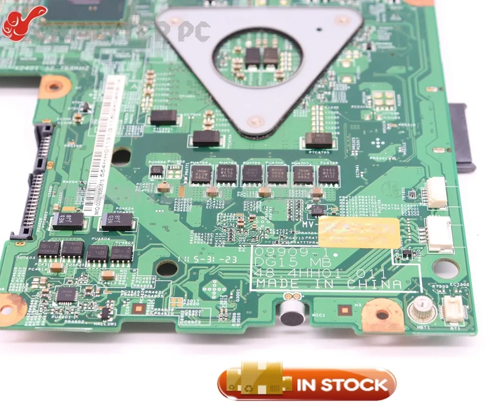 NOKOTION CN-052F31 052F31 52F31 48.4HH01.011 для Dell inspiron 15R N5010 Материнская плата ноутбука HM57 DDR3 HD5650 1GB Процессор