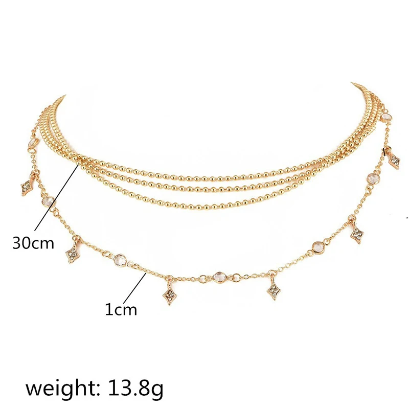 Изысканная кисточка Хрустальный драгоценный камень золотые бусины