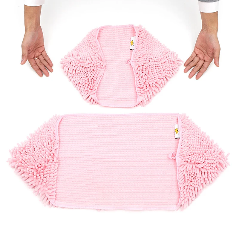 Multipurpose Quick Drying Pet Bath Towel Creative Water Absorption Chenille Microfiber Puppy Dog Hair Products |