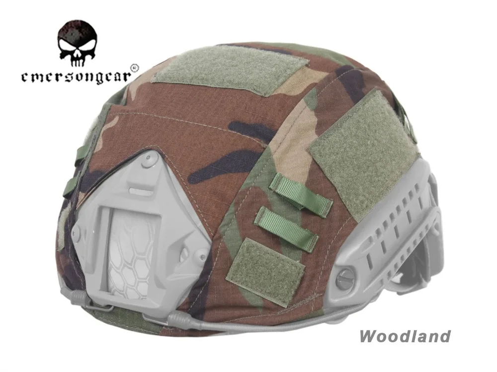 Чехол для шлема EMERSONGEAR Fast EM8825 Woodland|fast helmet cover|tactical coverhelmet cover |