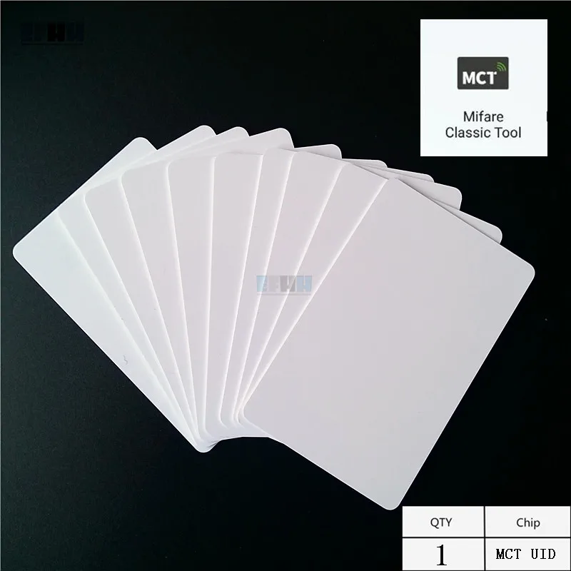 Новая версия 13,5 MHZ UID сменный S50 1K Andriod телефон приложение MCT изменить UID NFC карта блок 0 карта радиочастотной идентификации возможностью перезаписи Волшебная карта