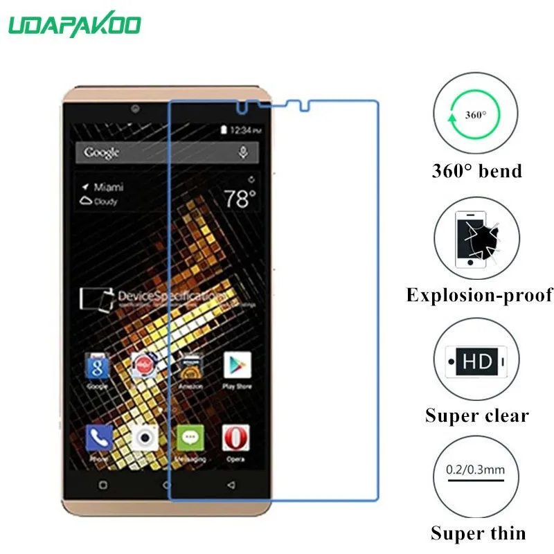 Udapakoo прозрачная закаленная (мягкое стекло) пленка для BLU Vivo XL нано