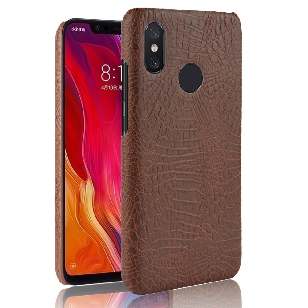 Роскошный кожаный чехол из крокодиловой змеиной кожи для XiaoMi RedMi Note 6 Pro 6A 5A 4A 4X 5 Plus