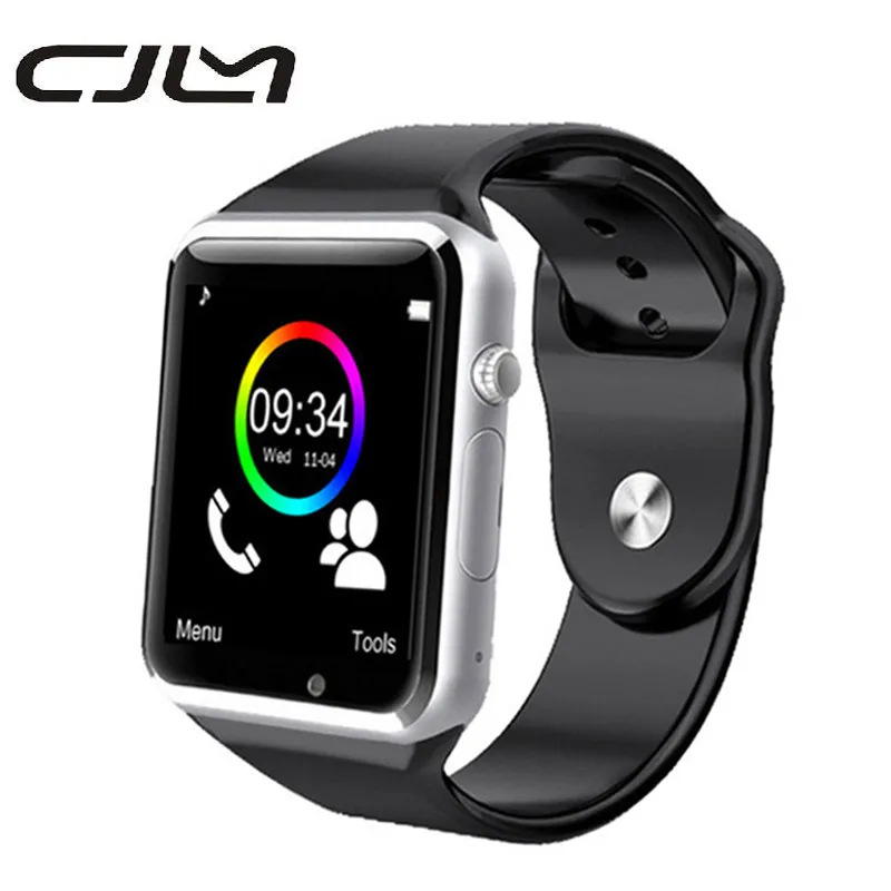 Smartwatch A1 Смарт часы с камера Bluetooth Шагомер трекер сна Reloj Inteligente для Android смартфон PK