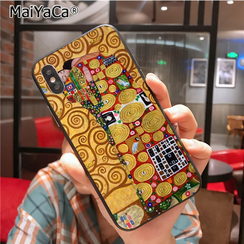 Новый чехол для телефона Gustav Klimt iphone 11 12 Pro X 8plus 7 6S plus 5s se 7plus 12mini|Бамперы| |