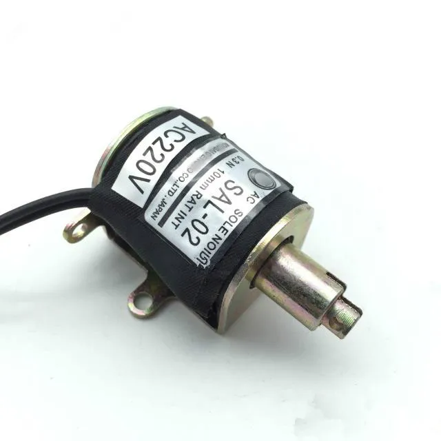 DC12V/DC24V/AC 220V 10 мм ход 0.3N сила трубчатый Электрический Электромагнитный