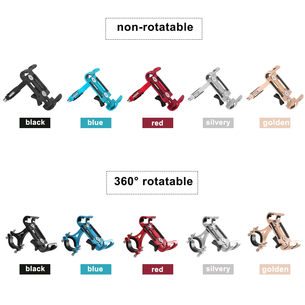Держатель для телефона из алюминиевого сплава регулируемый держатель на руль