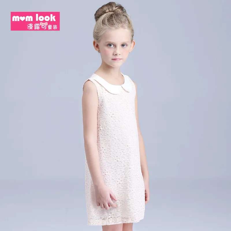 girls clothes dress 1250X0516O A special offer summer Kids Girls cotton sleeveless Korean princess on behalf of a child | Детская одежда