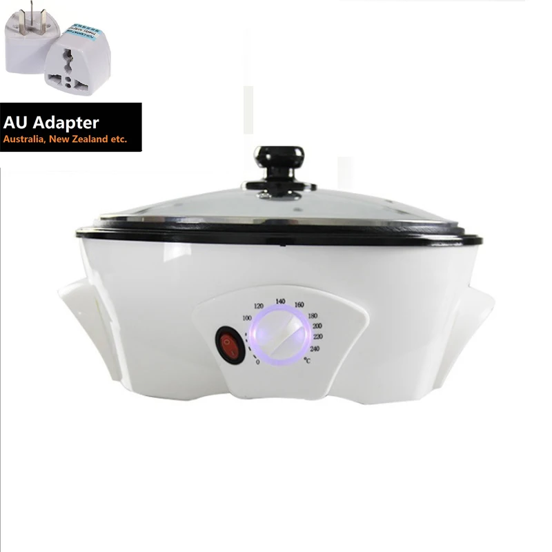AU Adapter Обжарочный аппарат для зерен кофе дома Bean Baker Roaster Ho использовать держать Электрический Кофе Машина для обжаривания зерен для домашнего использования - Цвет: AU Adapter